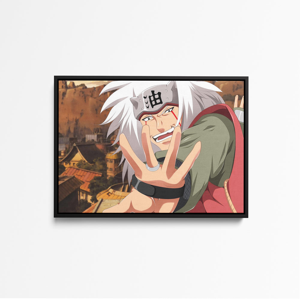 Tableau Naruto Guerrier Energique Determine