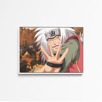 Tableau Naruto Guerrier Energique Determine
