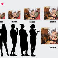 Tableau Naruto Guerrier Energique Determine