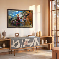 Tableau Naruto Heros Et Bijus
