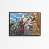 Tableau Naruto Heros Et Bijus