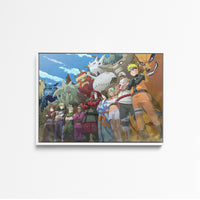 Tableau Naruto Heros Et Bijus
