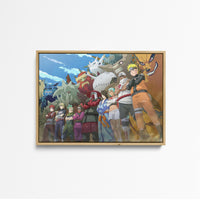 Tableau Naruto Heros Et Bijus