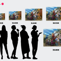 Tableau Naruto Heros Et Bijus