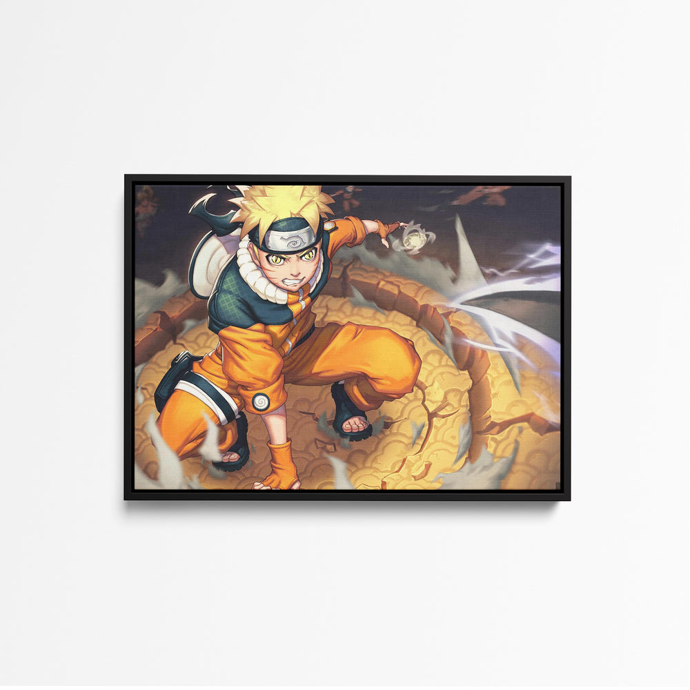 Tableau Naruto Ninja Energetique Tourbillonnant