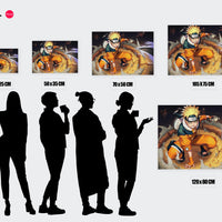 Tableau Naruto Ninja Energetique Tourbillonnant