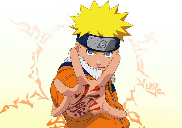 Tableau Naruto Ninja Energique Determine