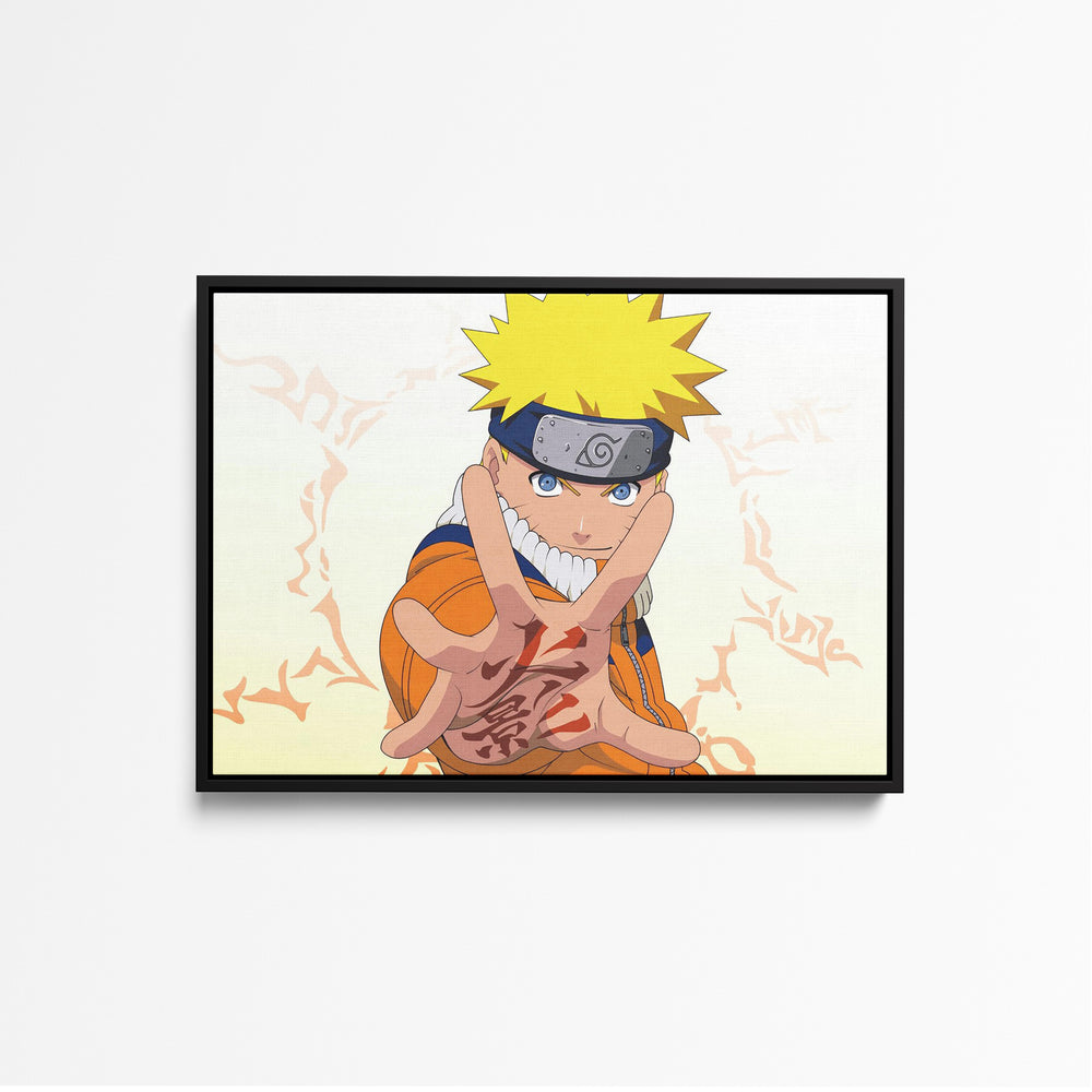 Tableau Naruto Ninja Energique Determine