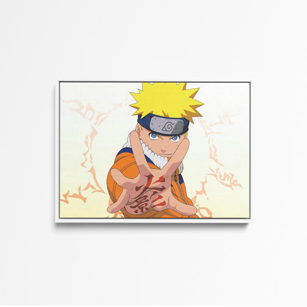 Tableau Naruto Ninja Energique Determine