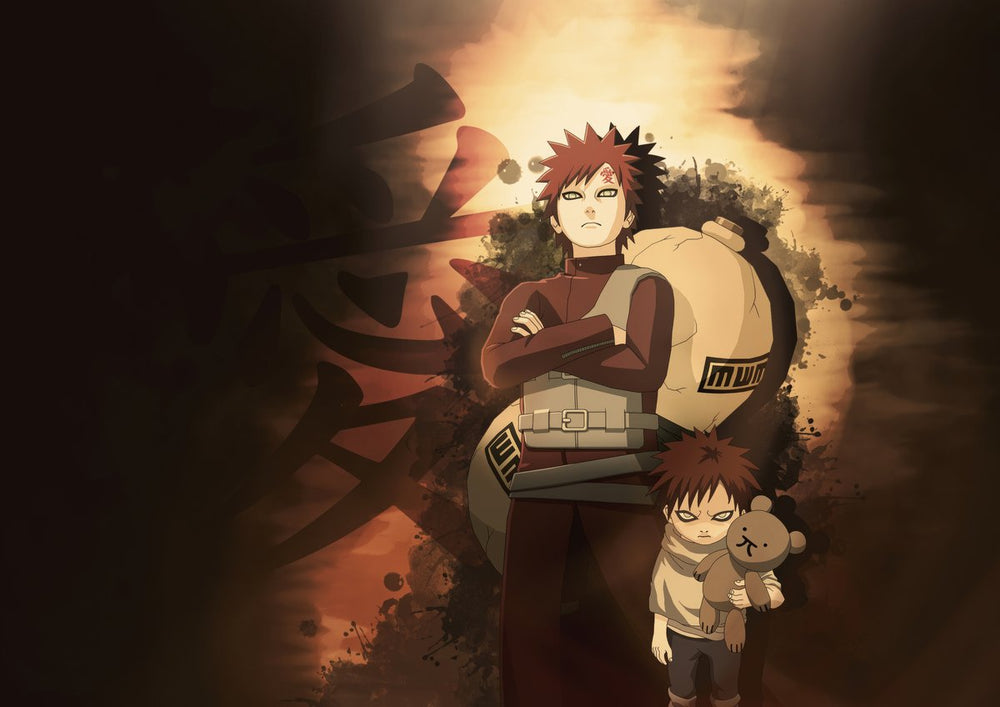 Tableau Naruto Ombres Enfantines Sombres