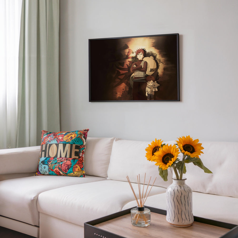 Tableau Naruto Ombres Enfantines Sombres
