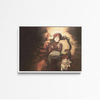 Tableau Naruto Ombres Enfantines Sombres
