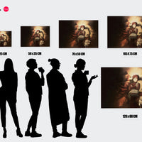 Tableau Naruto Ombres Enfantines Sombres