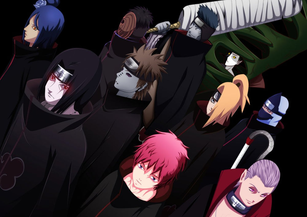 Tableau Naruto Onze Ninjas Mysterieux