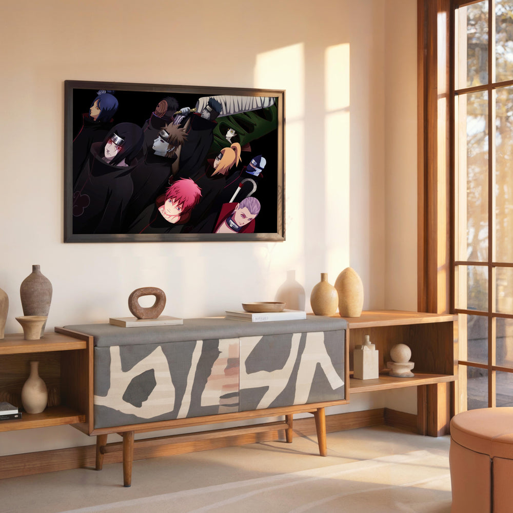Tableau Naruto Onze Ninjas Mysterieux