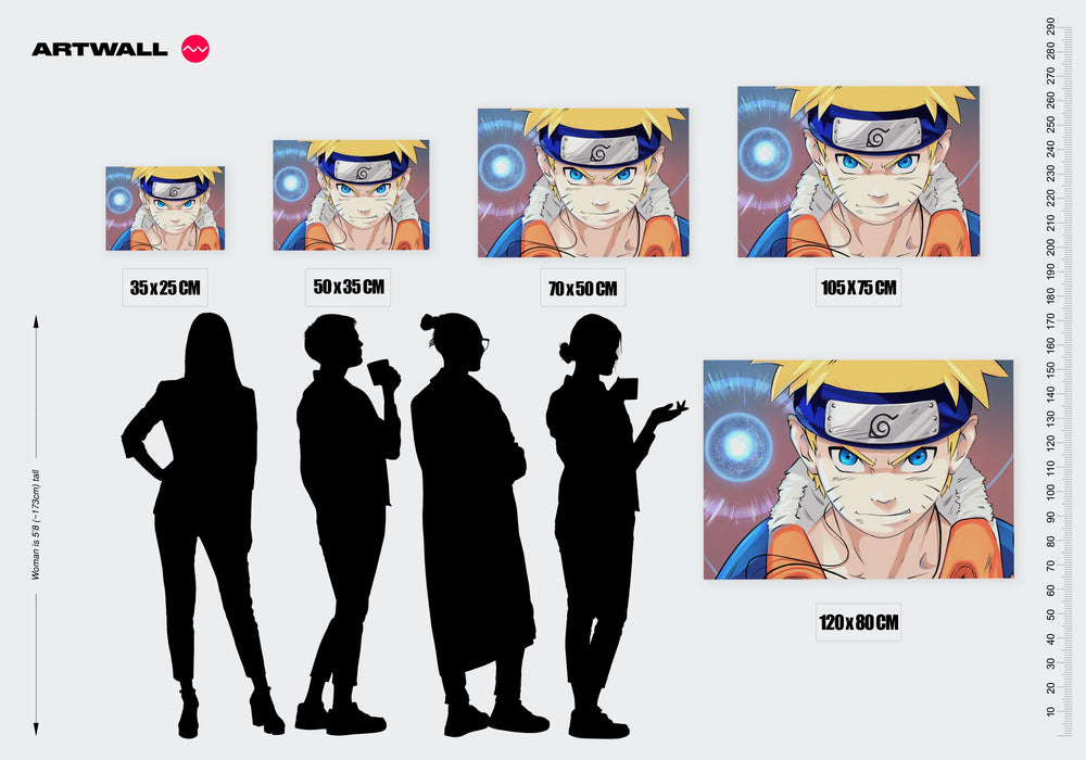 Tableau Naruto Pouvoir Spirale Energetique