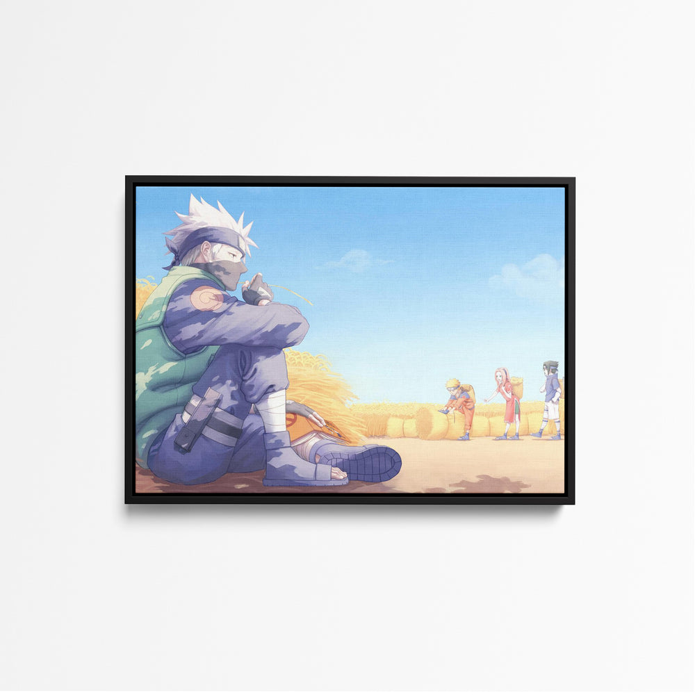 Tableau Naruto Recolte Autour Kakashi