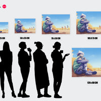 Tableau Naruto Recolte Autour Kakashi