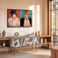 Tableau Naruto Rivaux Blesses Rugissants
