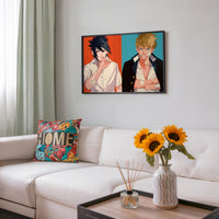 Tableau Naruto Rivaux Blesses Rugissants