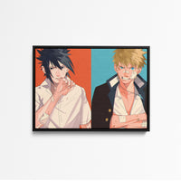 Tableau Naruto Rivaux Blesses Rugissants