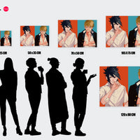 Tableau Naruto Rivaux Blesses Rugissants