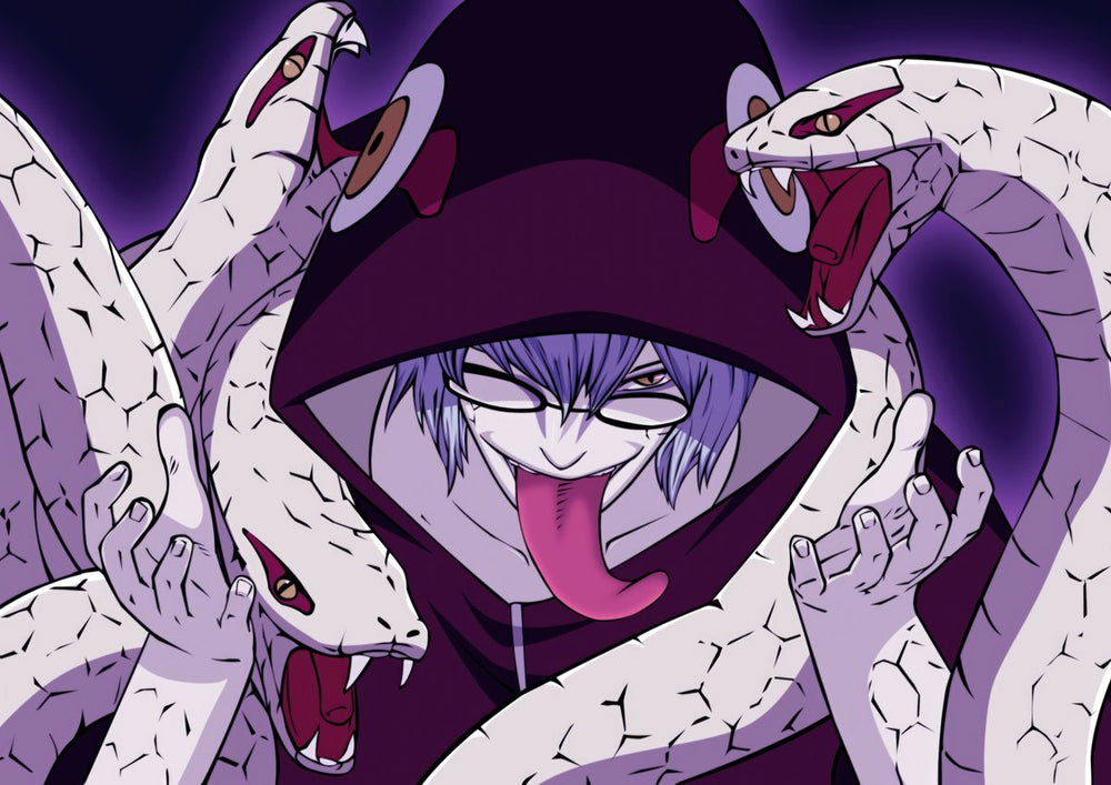 Tableau Naruto Serpents Demoniaques