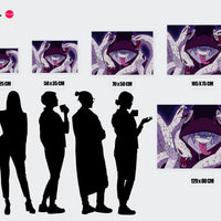 Tableau Naruto Serpents Demoniaques