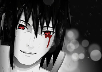 Tableau Naruto Sourire Sombre Saignant