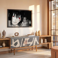 Tableau Naruto Sourire Sombre Saignant