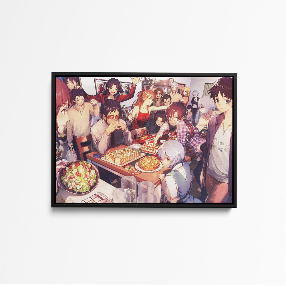 Tableau Neon Genesis Evangelion Fete Entre Amis