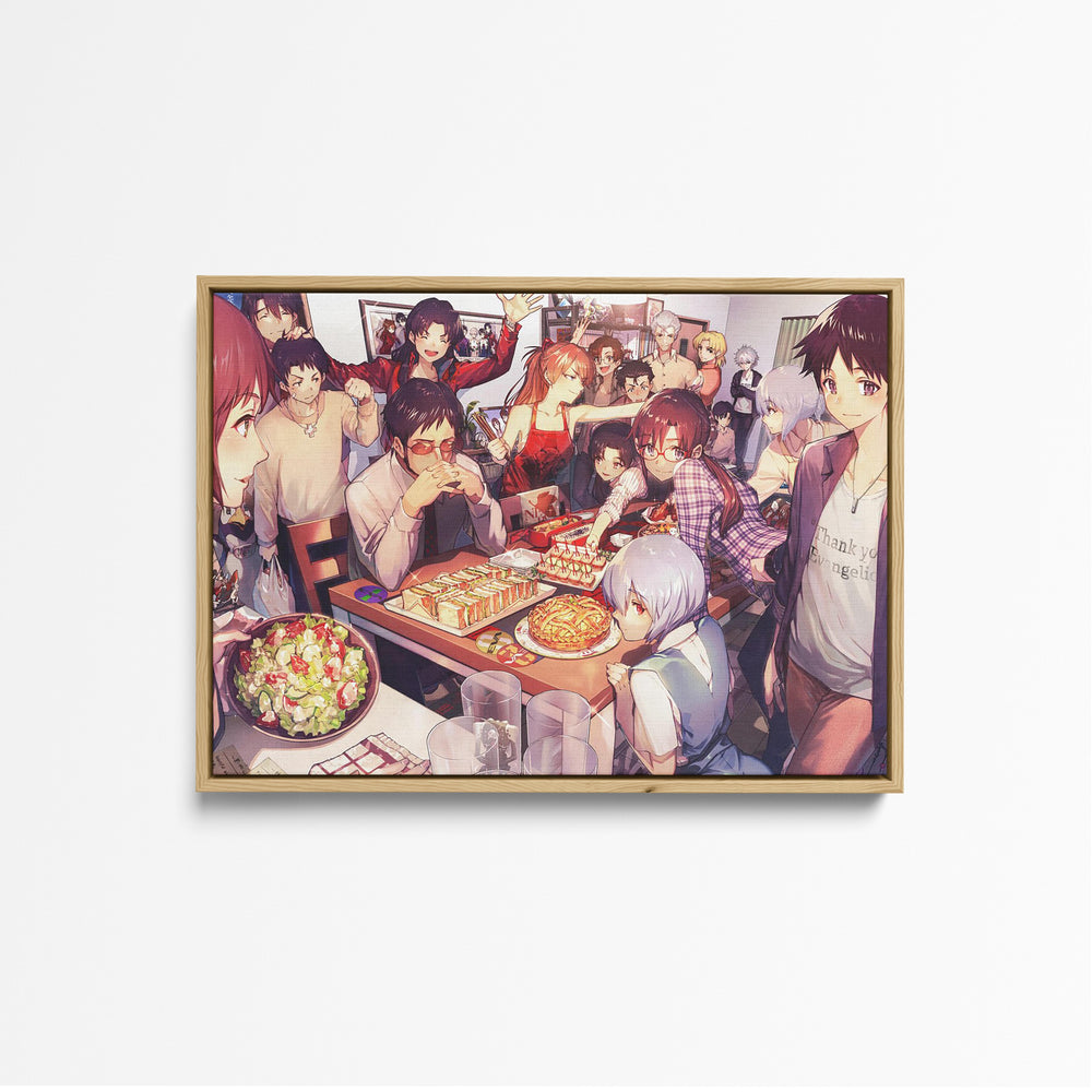 Tableau Neon Genesis Evangelion Fete Entre Amis