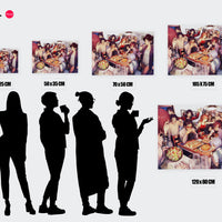 Tableau Neon Genesis Evangelion Fete Entre Amis
