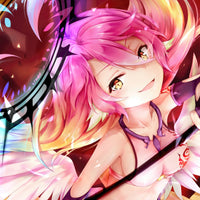 Tableau No Game No Life Ailes Multicolores Rayonnantes
