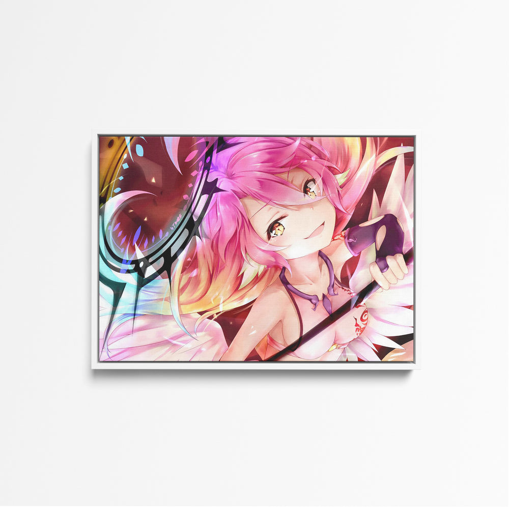 Tableau No Game No Life Ailes Multicolores Rayonnantes