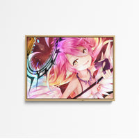 Tableau No Game No Life Ailes Multicolores Rayonnantes