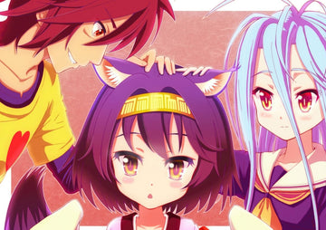 Tableau No Game No Life Amitie Oreilles Felines