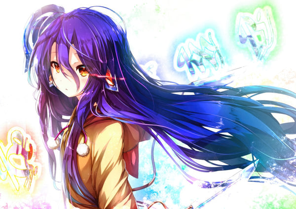 Tableau No Game No Life Cheveux Violets Eblouissants