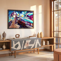 Tableau No Game No Life Guerriere Cybernetiques Futuriste