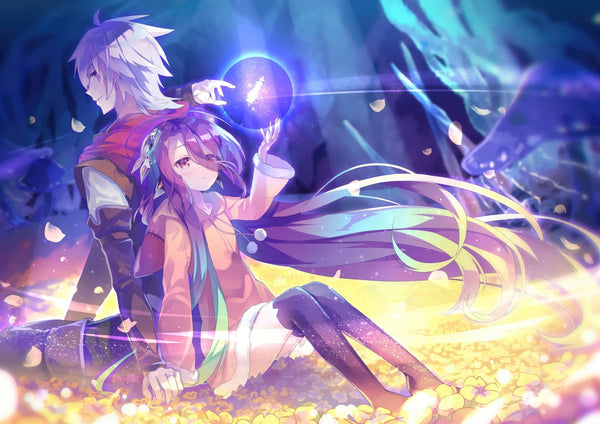 Tableau No Game No Life Jeune Mage Mystique