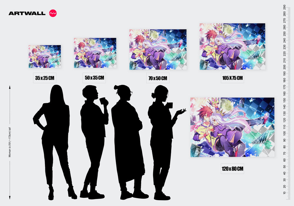 Tableau No Game No Life Jeux De Cartes