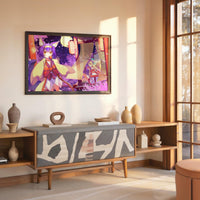 Tableau No Game No Life Personnages Festifs Japonais