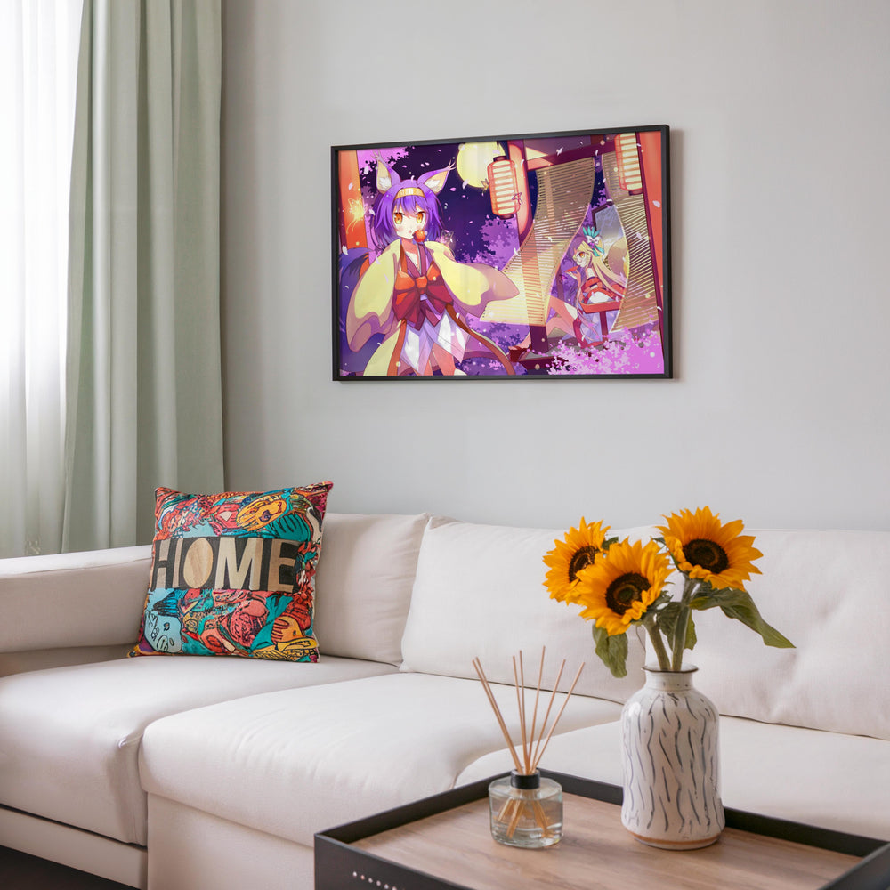 Tableau No Game No Life Personnages Festifs Japonais