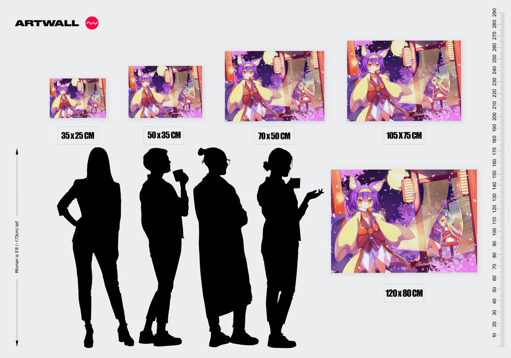 Tableau No Game No Life Personnages Festifs Japonais