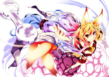Tableau No Game No Life Renard Magique Tourbillonnant
