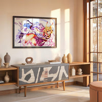 Tableau No Game No Life Renard Magique Tourbillonnant