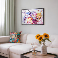 Tableau No Game No Life Renard Magique Tourbillonnant
