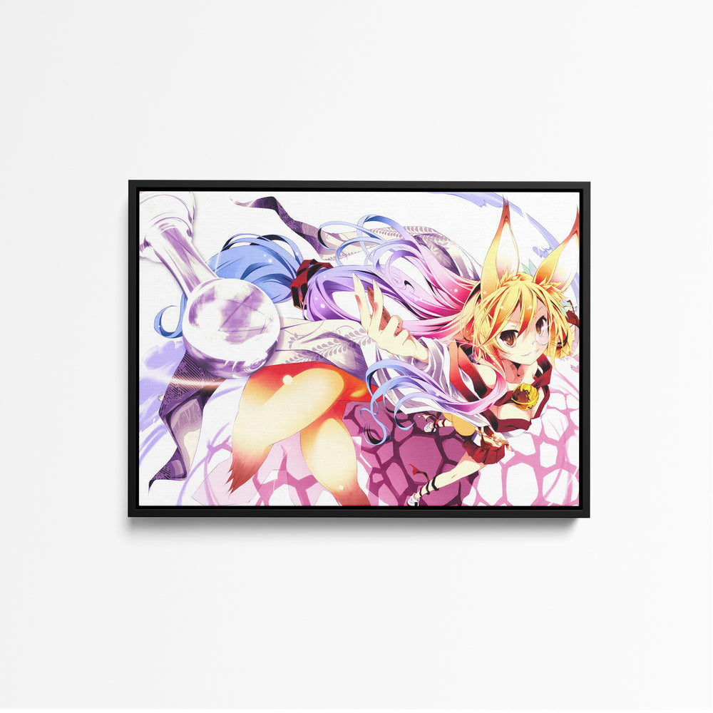 Tableau No Game No Life Renard Magique Tourbillonnant