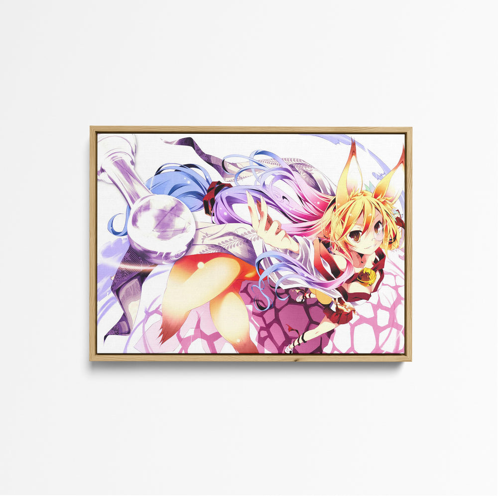Tableau No Game No Life Renard Magique Tourbillonnant