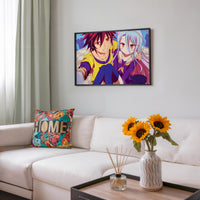 Tableau No Game No Life Selfie Complice Colore